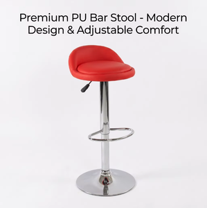 Sgabelli da Bar Girevoli in PU di Lusso, Comodi ed Ergonomici, <span class=keywords><strong>per</strong></span> Arredamento Moderno di Casa e Hotel - Product Image 2