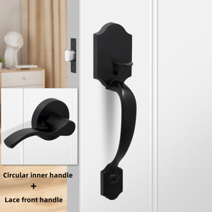 Bền Đánh Bóng Thép Không Gỉ Kẽm Hợp Kim Chống Trộm Cửa Bằng Gỗ Khóa Key Hoạt Động Nhập Mỹ Phong Cách Cross-Biên Giới Độc Quyền - Product Image 5