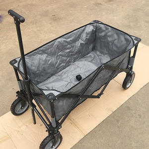 Venta al por mayor caliente al aire libre plegable carrito de playa pesca Camping portátil compras carro plegable carro - Product Image 6
