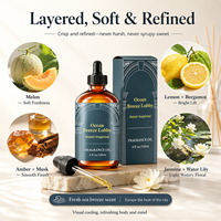 Diffuseur de parfum à bâtonnets aux huiles essentielles, senteur inspirée des hôtels, OEM ODM, 120 ml, désodorisant de luxe pour hôtels et maisons, aromathérapie, pressé à froid, 100% pur