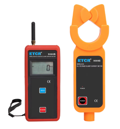 ETCR9000B New Real-Time Viewing of Monitoring Results Wireless High Voltage Clamp Current Meter
