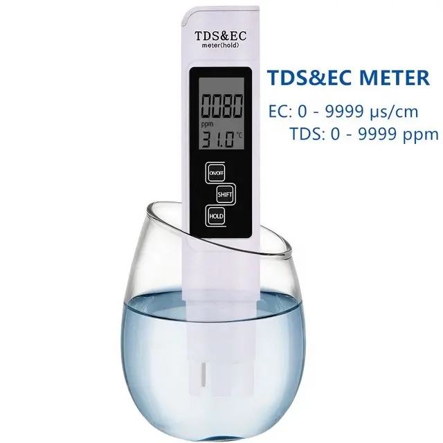 Penna portatile filtro per misuratore di acqua digitale portatile misurazione della qualità dell'acqua Tester di purezza TDS Meter 15% di sconto