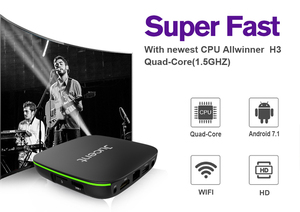 Junuo giá rẻ nhất Mini Android TV Box <span class=keywords><strong>Receiver</strong></span> R69 allwinner H3 1G 8G Android 7.1 thông minh TV Box 4K R69 - Product Image 6