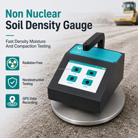 Densimètre de sol électrique portable, humidimètre non nucléaire avec stockage GPS pour l'inspection de la compactation routière