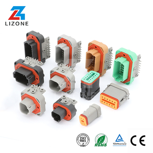 2 3 4 6 8 12 Pin DT điện nhựa không thấm nước dây harnesses nối ô tô nối cắm với thiết bị đầu cuối - Product Image 2