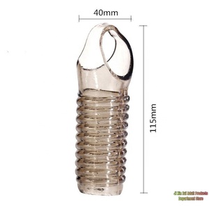 Erkekler İçin Genişletilebilir TPE Penis Halkası Seti Yumuşak Yetişkin Penis Halkası Esaret ve Geciktirici Boşalma İçin Toptan Ürün - Product Image 5