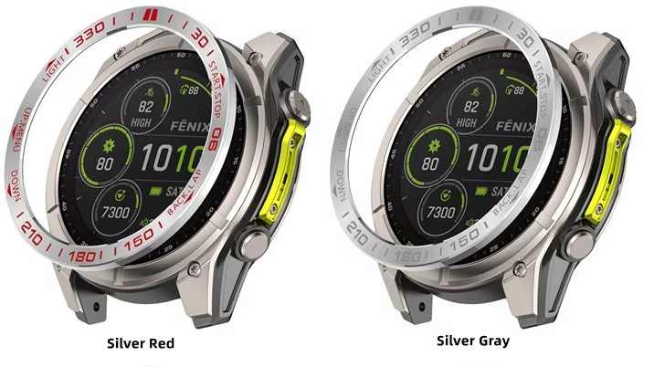 Stainless Steel Ring Smart Watch Metal Bezel for Garmin Tactix