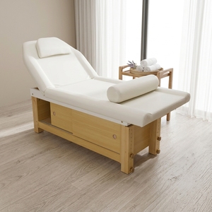 <span class=keywords><strong>Bali</strong></span> Moderne 106 # Table De Massage Du Visage En Bois Massif Confortable En Cuir Synthétique pour Hôtel Spa Salons Maison <span class=keywords><strong>Salon</strong></span> Traitements - Product Image 1
