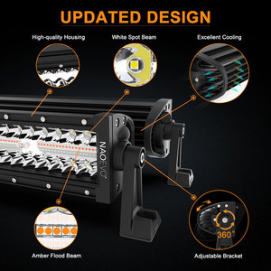 Luz de <span class=keywords><strong>Parrilla</strong></span> Todoterreno NAO 4X4, Barra de Luz LED para Parachoques Delantero de Automóvil, Fabricante de Luces LED para Camioneta, Luz de Trabajo LED para Toyota Tacoma - Product Image 5