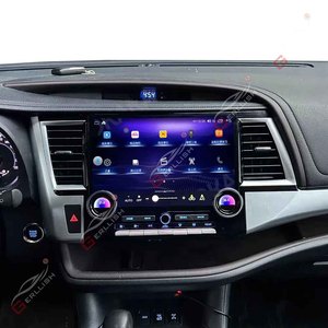 12.6-inch cho Toyota Highlander 2015 2021 <span class=keywords><strong>Android</strong></span> đài phát thanh xe với DSP video đa phương tiện Máy nghe nhạc GPS navigation Carplay - Product Image 2