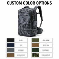 Sac à dos tactique personnalisé pour la chasse en plein air, coutures renforcées, résistant à l'eau, MOLLE, jungle, désert, survie, camping, léger