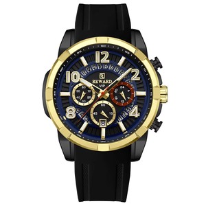 REWARD 832263M Quartz Sports Silicone Men's Watch with Waterproof <b>Calendar</b> Chronograph Luminous Watches for Men Montres Hommes - Product Image 5