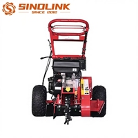 Broyeur de souches de qualité industrielle SG1500, moteur à essence 420cc pour la ferme et le jardin