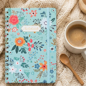 Quaderno Ricaricabile a Spirale con Design a Bouquet, Opzione Logo Personalizzato, Quaderno per Scuola con <span class=keywords><strong>Stampa</strong></span> a Colori Personalizzata - Product Image 2