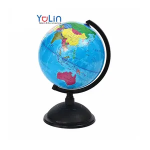 Geography teaching equipment world earth map Russian version globe tellurion tellurian