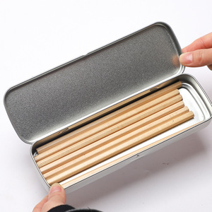 Estuche Metálico Rectangular Pequeño y Resistente con Bisagras, Impresión UV y Logotipo Personalizado para Oficina/Escuela y Calendario - Product Image 3