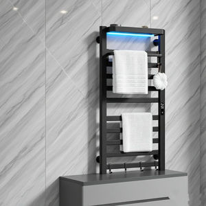 Đa Chức Năng Nhôm Sưởi Ấm Khăn Giá Phòng Tắm Nước Nóng Đường Sắt Với Quần Áo Khô Tính Năng - Product Image 2