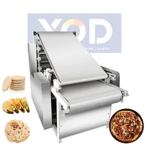 Grande capacità di pizza gyoza pasta macchina pasta sheeter per focaccia Pita Chapati per pizzeria