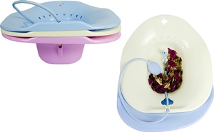 Siège de vapeur Yoni pour la santé vaginale et le bien-être féminin, en silicone de qualité médicale, écologique, pour femmes enceintes et personnes âgées - Product Image 2