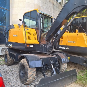 Excavadora de alta calidad usada genuina Hyundai 60vs de 6 toneladas fabricada en Corea excavadora de segunda mano a la venta - Product Image 3
