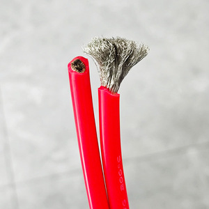 Fio De Silicone Preto Vermelho 6AWG 7AWG 8AWG 10AWG 12AWG 14AWG <span class=keywords><strong>16AWG</strong></span> 18AWG Heatproof Silicone Fio Cabo De Bateria - Product Image 3