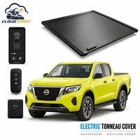 Couverture de benne rétractable électrique imperméable pour Nissan Frontier, Ram 1500, Nissan Frontier 2022-2024, Chevrolet Colorado Work
