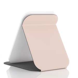 <span class=keywords><strong>Espejo</strong></span> de maquillaje LED plegable de mano cuadrado portátil pantalla táctil USB recargable viaje personalizado superventas tres colores 182G - Product Image 4