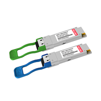 QSFP-100G-BX40 100G QSFP28 BIDI 40KM TX1304nm/RX1309nm Modul Transceiver Optik LC SMF Tunggal 100GBASE BD 10KM 20KM