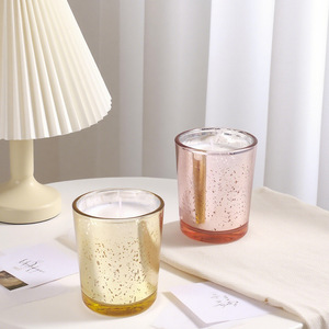 Vela Aromática Semielaborada con Cera Mixta Creativa con Temática de Cielo Estrellado, Regalo Perfumado para el Hogar, en Envase con Forma de Taza - Product Image 2
