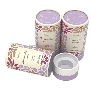 Tubo Cilíndrico Biodegradable y Ecológico de Papel Kraft para Cosméticos, Envase para Aceites Esenciales, Lociones y Perfumes - Product Image 2
