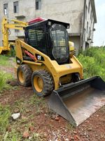 Loader Skid Steer CAT 226B3 Bekas, Loader Kompak Caterpillar Asli, Mini Wheel Loader dengan Jam Kerja Rendah dan Bucket Standar