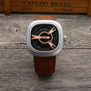 Estilo punk tocadiscos cuadrado reloj para niños Moda para hombres tocadiscos reloj <span class=keywords><strong>de</strong></span> moda reloj <span class=keywords><strong>de</strong></span> cuarzo con correa - Product Image 6