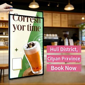 Boîte à lumière élégante et extractible, panneau en verre trempé incassable, pour les chaînes de magasins haut de gamme et les salons de beauté - Product Image 1