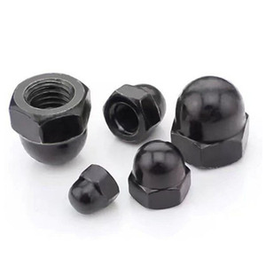 Tuerca Hexagonal <span class=keywords><strong>Acron</strong></span> con Cabeza Abombada de Acero al Carbono M3 M5 M8 M9 M10 M12, Recubierta de Zinc/Níquel Negro - Product Image 5