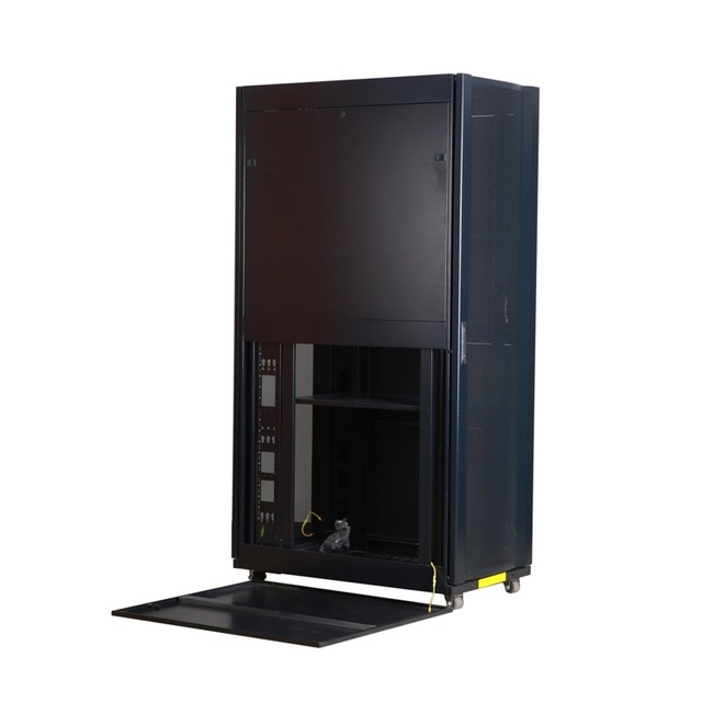 Heavy Duty 42U Rack for Data Center Dual Mesh Door Compatible with for HP for DELL Servers in Stock
