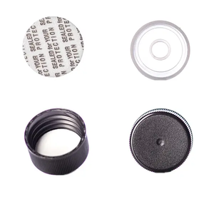 Botellas de vidrio para salsa de <span class=keywords><strong>Chile</strong></span>, 5 oz,10oz,12 oz Botellas de salsa de barbacoa de vidrio transparente Woozy con tapas negras - Product Image 5