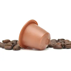 中国供应商食品级空咖啡胶囊Nespresso可重复使用豆荚
