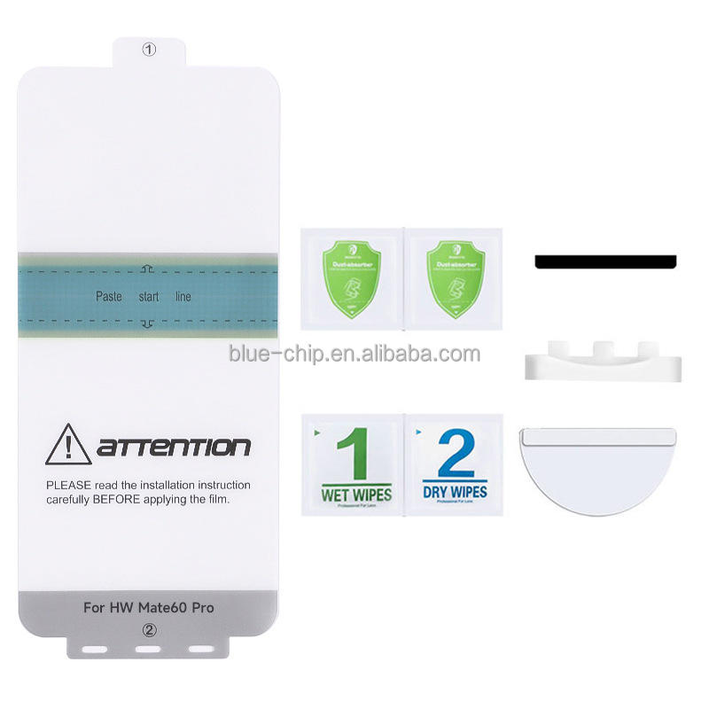 HD Hydrogel film with tool