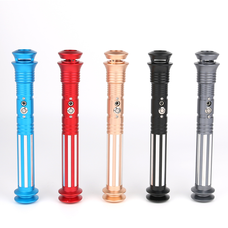 Txqsaber TSK-E04 Новое поступление вок Дуэль световой меч 10 звуковых шрифтов 12 видов цветов Изменение Blaster RGB лазерный меч