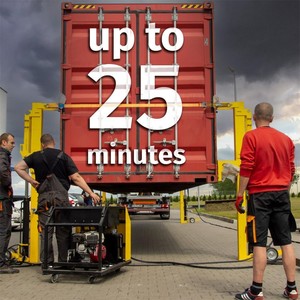 Système <span class=keywords><strong>de</strong></span> nivellement <span class=keywords><strong>de</strong></span> conteneurs haute stabilité, pieds <span class=keywords><strong>de</strong></span> support anti-vibration pour <span class=keywords><strong>maison</strong></span> conteneurisée - Product Image 3