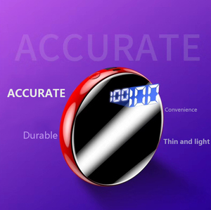 Mini banco de energía redondo, 20000mah, carga Micro USB, pequeño tamaño, gran capacidad, cargador seguro para teléfonos móviles, Banco de energía Digital - Product Image 2