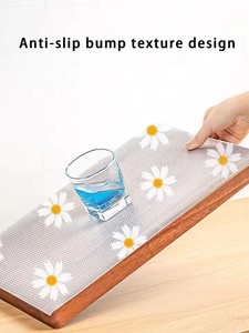 Daisy <b>Shelf</b> Liner for Kitchen Cabinets EVA Waterproof Fridge Pad Cupboard Mat Easy Placemats Non-Adhesive Drawer Liner - Product Image 6
