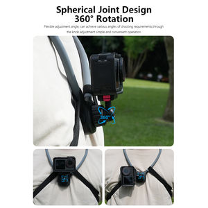 Support de cou magnétique portable à libération rapide, rotation à 360 degrés, réglable, pour caméra d'action, en silicone, vente chaude, NOUVEAU - Product Image 4