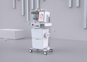 Macchina per Idrodermabrasione Facciale 8-in-1 da Tavolo con Compatibilità Spina US/<span class=keywords><strong>IT</strong></span>/ZA, Microdermoabrasione a Bolle Piccole - Product Image 2