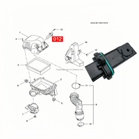 Medidores de Flujo de Aire OE 12671624 12671642 13432262 13505433 para Buick Encore Chevrolet Trax, Sensor de Flujo de Aire, Piezas de Repuesto para Motor