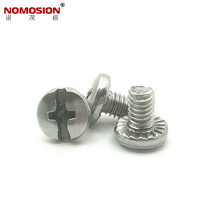 Vis en acier inoxydable NOMOSION BM4 avec tête dentée pour fixation de lampe - Product Image 1