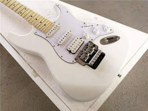 กีตาร์ไฟ<span class=keywords><strong>ฟ</strong></span>้า Flyoung สีขาว ราคาถูก กีตาร์ไฟ<span class=keywords><strong>ฟ</strong></span>้าพร้อมปิ๊กอัพ SSH บริดจ์ Floyd Rose - Product Image 4