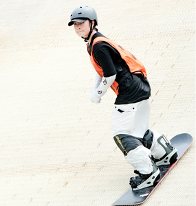 2025 vendita calda di alta qualità produttori durevoli parco fungo cortile blu bianco artificiale neve coperta pendio - Product Image 2