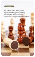 Pièces d'échecs personnalisées de haute qualité, différentes tailles, fabriquées en Chine, grande taille, vente en gros