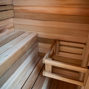 <span class=keywords><strong>Sauna</strong></span> Tradicional de Madera de Cedro Rojo de Estilo Moderno para Exteriores, <span class=keywords><strong>Sauna</strong></span> de Madera para 1 Persona - Product Image 5